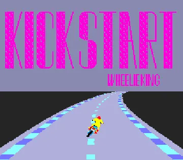 Kick Start Wheelie King screen shot title